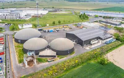 Biogas plant Saumur